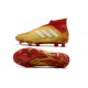 adidas New Predator 18+ FG Soccer Cleats Golden Red