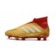 adidas New Predator 18+ FG Soccer Cleats Golden Red