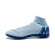 Nike Mercurial Superfly X 6 Elite TF Boots White Blue