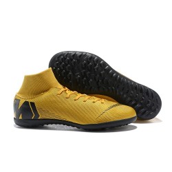 Nike Mercurial Superfly X 6 Elite TF Boots Gold Black