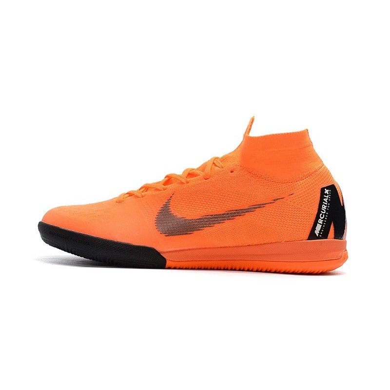 nike mercurial orange indoor