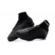 Nike HypervenomX Proximo II DF TF Turf Soccer Shoes - All Black