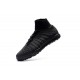 Nike HypervenomX Proximo II DF TF Turf Soccer Shoes - All Black