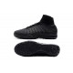 Nike HypervenomX Proximo II DF TF Turf Soccer Shoes - All Black