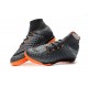 Nike HypervenomX Proximo II DF IC Futsal Wolf Grey Orange