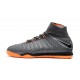 Nike HypervenomX Proximo II DF IC Futsal Wolf Grey Orange