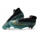 Nike Mercurial Superfly VI 360 Elite Ronaldo FG Soccer Cleats - Jade Gold Black