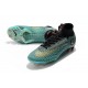 Nike Mercurial Superfly VI 360 Elite Ronaldo FG Soccer Cleats - Jade Gold Black