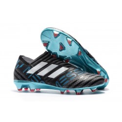 adidas Nemeziz Messi 17+ 360 Agility FG Mens Boots - Black Blue White