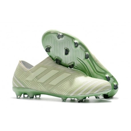 adidas Nemeziz Messi 17+ 360 Agility FG Mens Boots - Green White