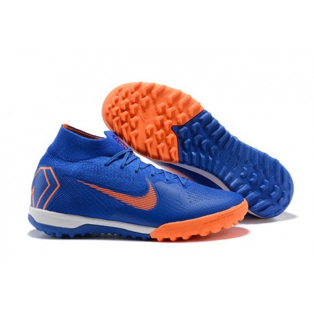 Nike Mercurial SuperflyX 6 360 Elite TF Boots - Blue Orange