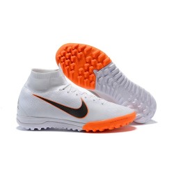 Nike Mercurial SuperflyX 6 360 Elite TF Boots - White Black Orange