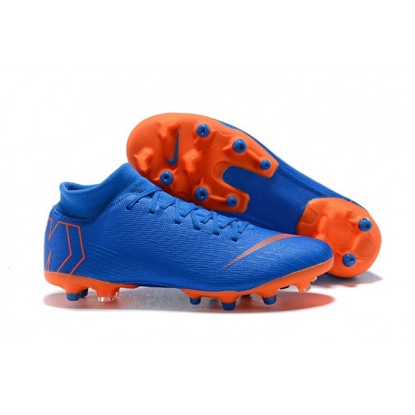 nike mercurial superfly blue orange