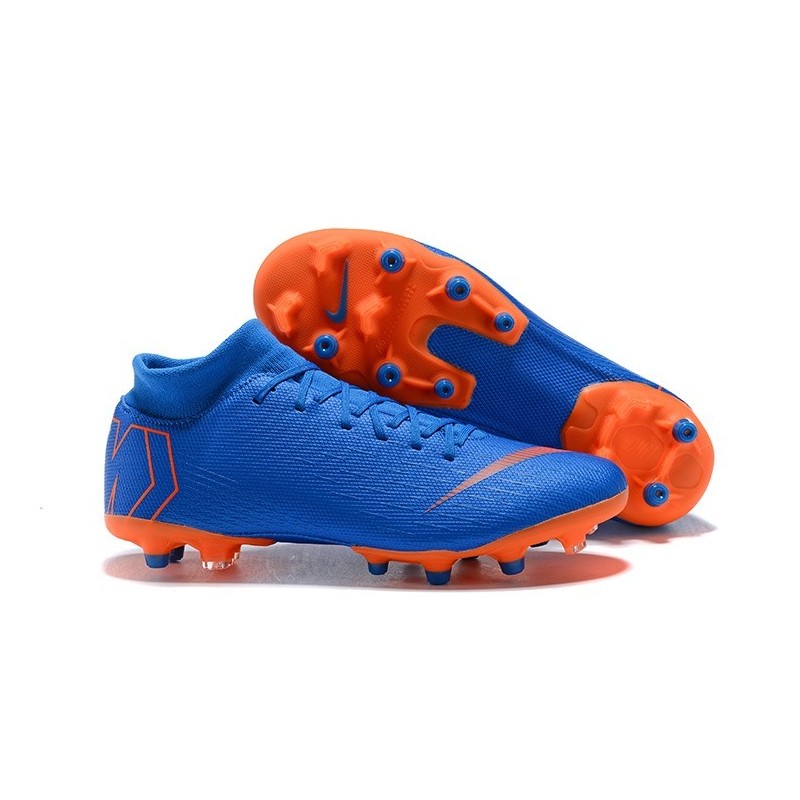 blue and orange mercurials