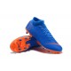 Nike Mercurial Superfly VI Elite AG-Pro Football Boots Blue Orange
