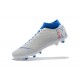 Nike Mercurial Superfly VI Elite AG-Pro Football Boots White Blue