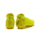 Nike Mercurial Superfly VI Elite AG-Pro Football Boots Yellow Orange