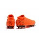 Nike Mercurial Superfly VI Elite AG-Pro Football Boots Orange Black