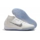 Nike Mercurial SuperflyX VI Elite IC Indoor Shoes White Gray