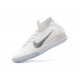 Nike Mercurial SuperflyX VI Elite IC Indoor Shoes White Gray