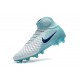 Top Nike Magista Obra 2 FG Firm Ground Boots - White Blue