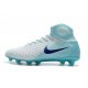 Top Nike Magista Obra 2 FG Firm Ground Boots - White Blue