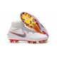 Top Nike Magista Obra 2 FG Firm Ground Boots - White Grey Crimson