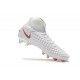 Top Nike Magista Obra 2 FG Firm Ground Boots - White Grey Crimson