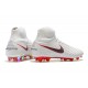 Top Nike Magista Obra 2 FG Firm Ground Boots - White Grey Crimson