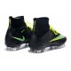 Top Nike Mercurial Superfly FG ACC Soccer Cleat Black Green