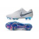 Nike Tiempo Legend 7 FG Kangaroo Leather - White Grey Blue