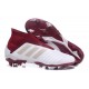 adidas New Predator 18+ FG Soccer Cleats White Red