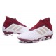 adidas New Predator 18+ FG Soccer Cleats White Red