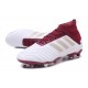 adidas Predator 18.1 Mens FG Football Boots White Red