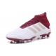 adidas Predator 18.1 Mens FG Football Boots White Red