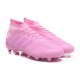 adidas Predator 18.1 Mens FG Football Boots Pink