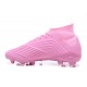 adidas Predator 18.1 Mens FG Football Boots Pink