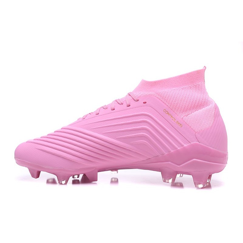 predator 18.1 firm ground cleats pink