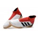 adidas PP Predator Tango 18+ IN Football Boots White Red Black