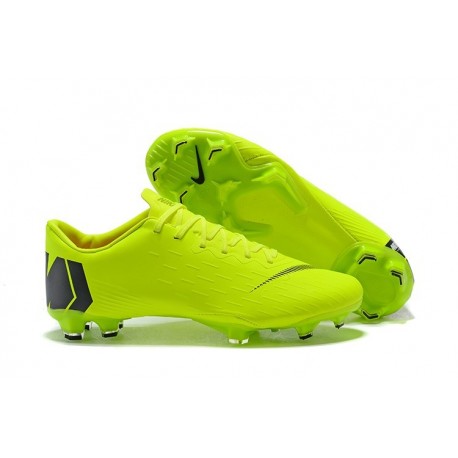 Nike Mercurial Vapor XII Mens FG Football Boots - Green Black