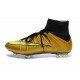 Top Nike Mercurial Superfly FG ACC Soccer Cleat Golden Volt Black
