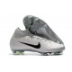 Nike Mercurial Superfly VI 360 Elite FG Soccer Cleats - Silver Black