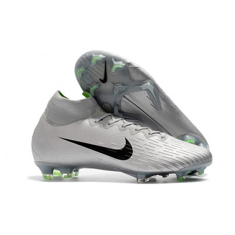 silver nike cleats
