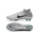 Nike Mercurial Superfly VI 360 Elite FG Soccer Cleats - Silver Black