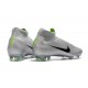 Nike Mercurial Superfly VI 360 Elite FG Soccer Cleats - Silver Black