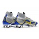 Nike Mercurial Superfly 6 Elite FG World Cup 2018 Boots - Silver Blue Yellow