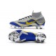 Nike Mercurial Superfly 6 Elite FG World Cup 2018 Boots - Silver Blue Yellow