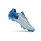 Nike Tiempo Legend 7 FG Kangaroo Leather - Silver Blue