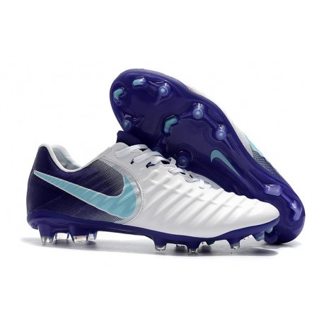 Nike Tiempo Legend 7 FG Kangaroo Leather - White Purple