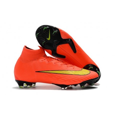 Nike Mercurial Superfly 6 Elite FG World Cup 2018 Boots - Orange Yellow